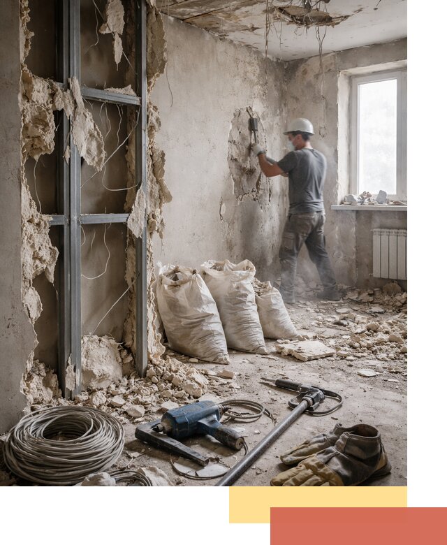 Профессиональный демонтаж зданий и конструкций в Рубцовске