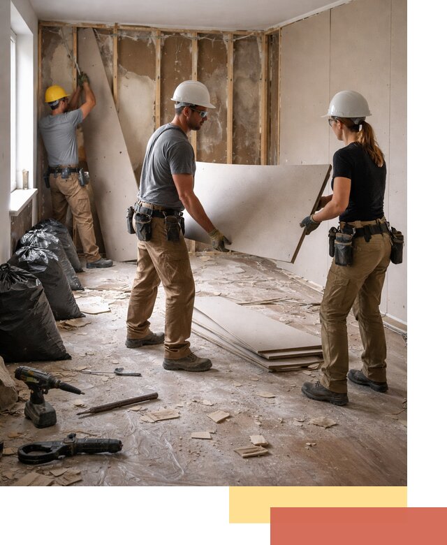 Демонтаж стеновых панелей в Рубцовске быстро и аккуратно