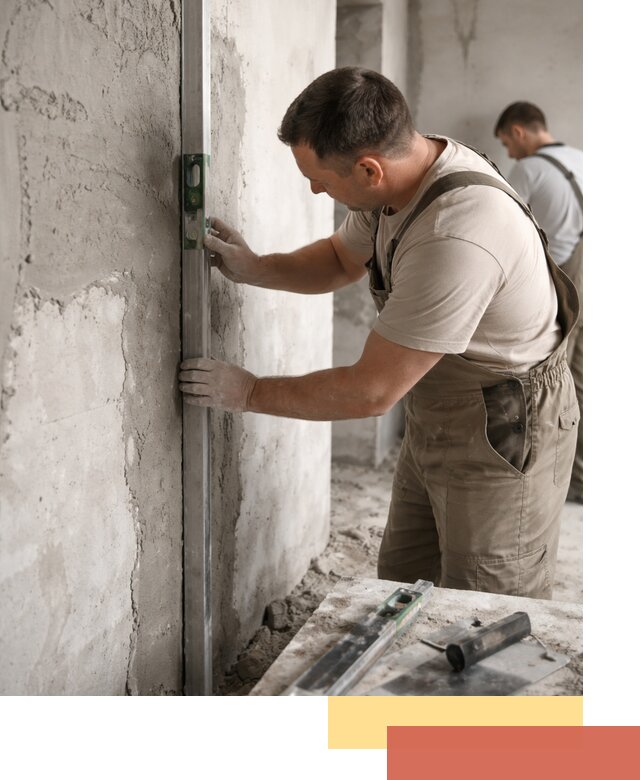 Установка штукатурных маяков в Рубцовске с гарантией качества