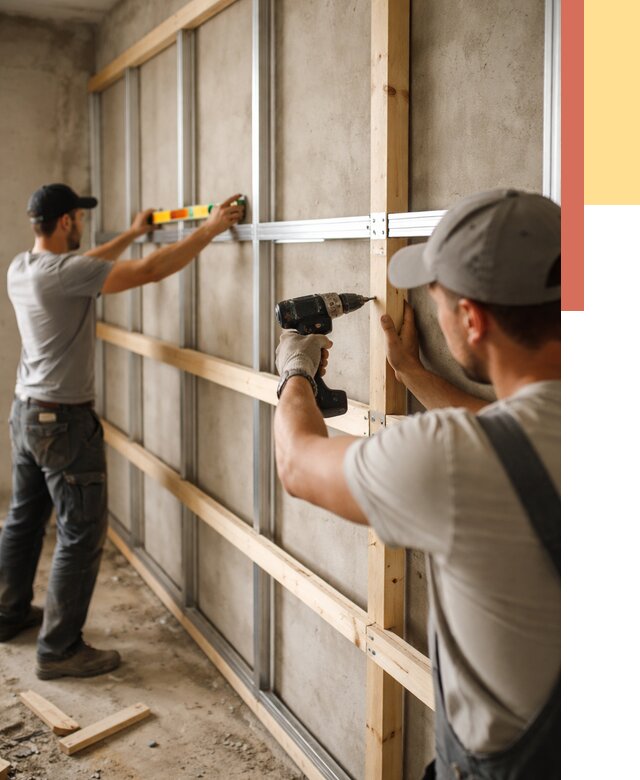 Устройство обрешетки под панели в Рубцовске от 2124 руб. — монтаж под ключ | ОТДЕЛОЧНИК-Рбц