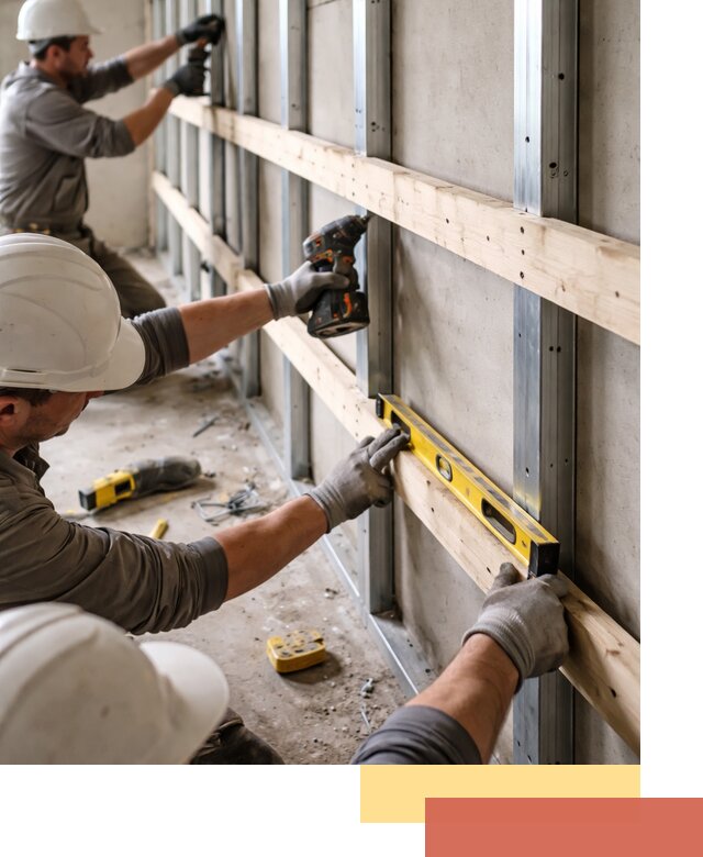 Устройство обрешетки под панели в Рубцовске