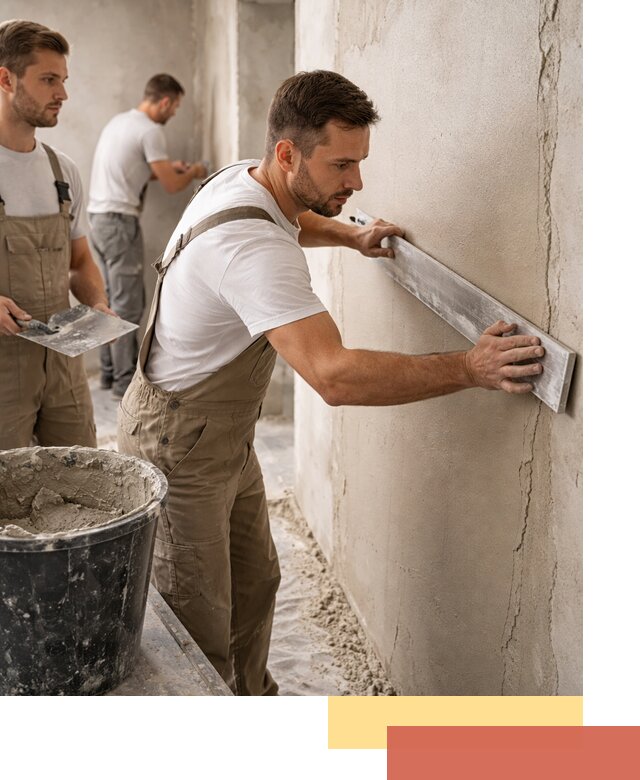 Штукатурка стен без маяков в Рубцовске быстро и качественно