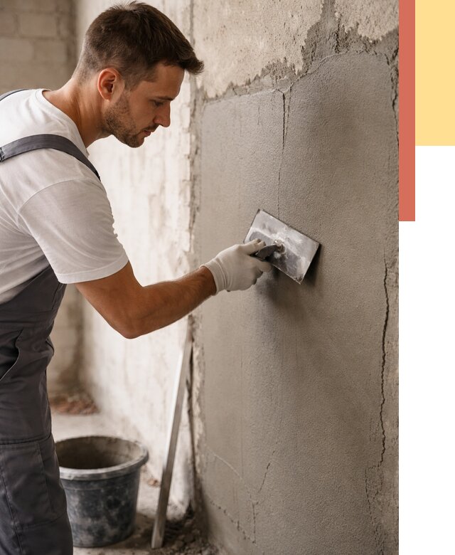 Штукатурка стен под плитку в Рубцовске от 4247 руб./м2 — выравнивание под плитку | ОТДЕЛОЧНИК-Рбц