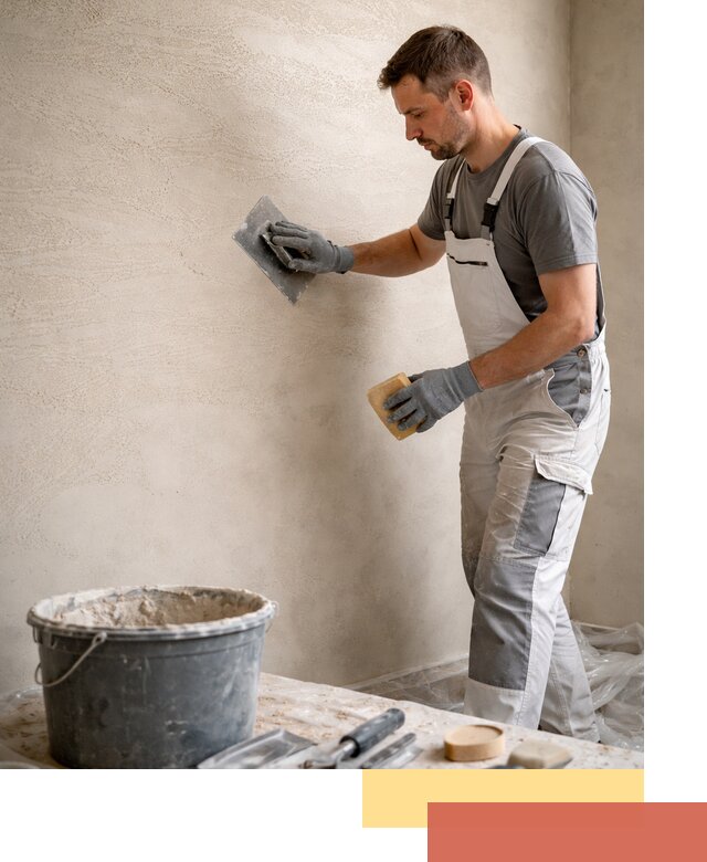 Декоративная штукатурка травертин в Рубцовске для стен и потолков