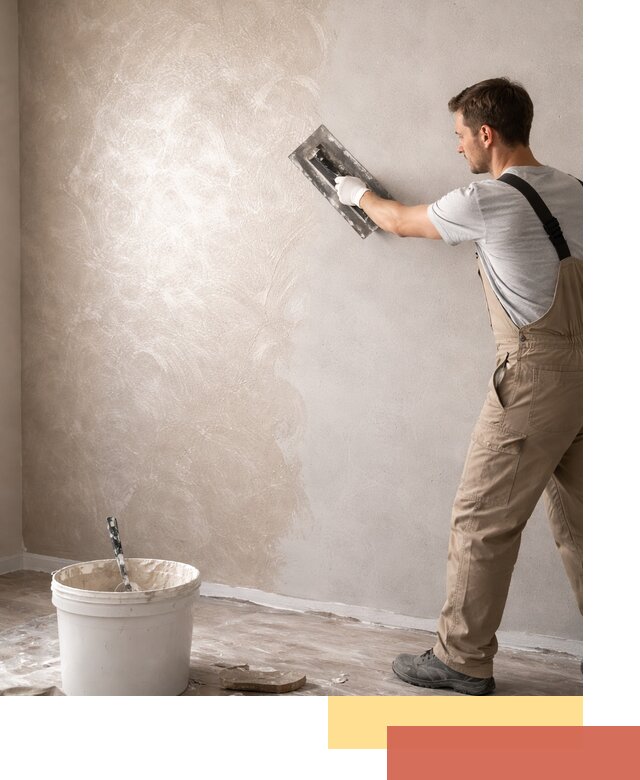 Декоративная штукатурка «Мокрый шелк» под ключ в Рубцовске