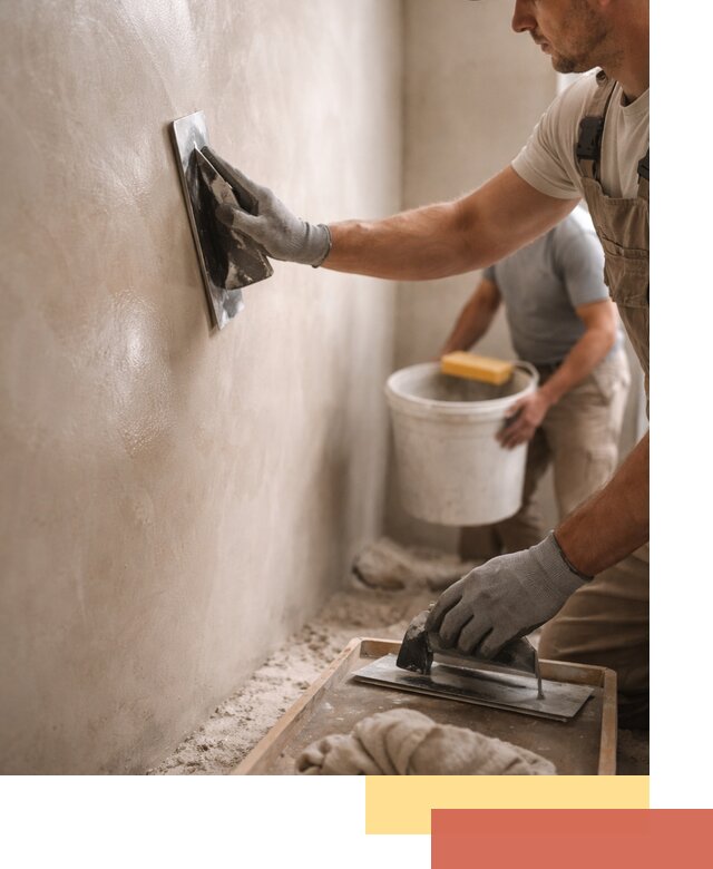 Нанесение марокканской штукатурки таделакт в Рубцовске