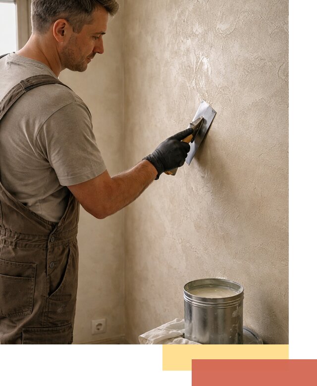 Нанесение воска на штукатурку в Рубцовске для защиты и блеска