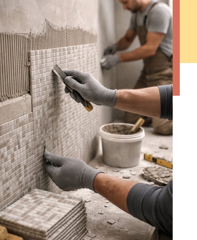 Облицовка стен мозаикой в Рубцовске от 3236 руб/м2 — укладка мозаики на стены | ОТДЕЛОЧНИК-Рбц