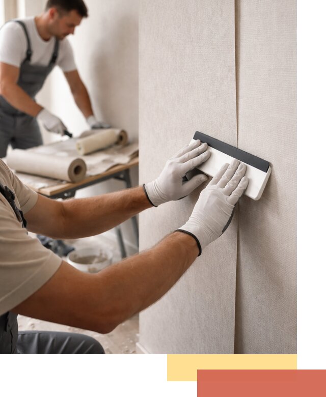 Поклейка обоев под покраску в Рубцовске профессионально и быстро