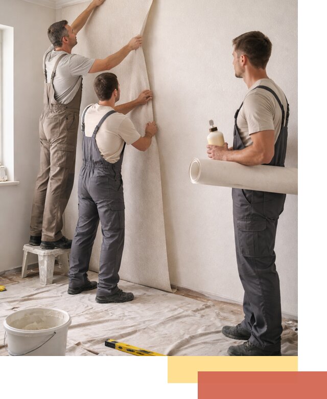 Оклейка стен обоями в Рубцовске — качественно и профессионально