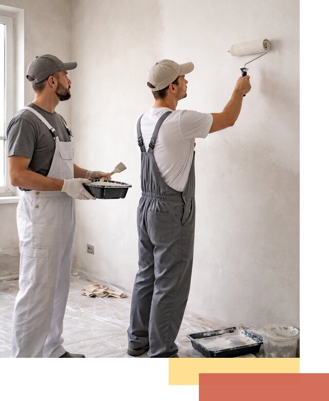 Покраска стен водоэмульсионной краской в Рубцовске