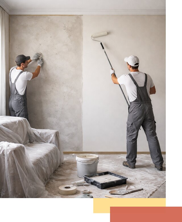 Покраска стен антивандальной краской в Рубцовске