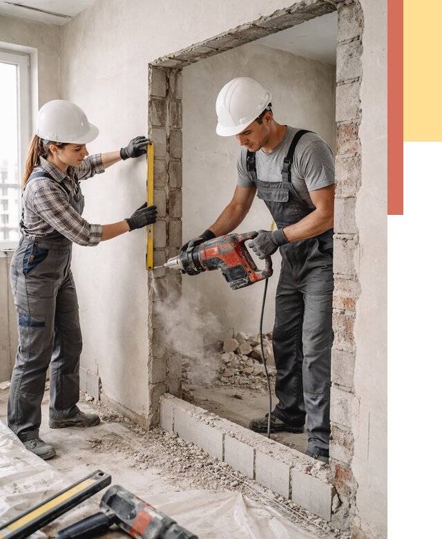 Создание проемов в стенах в Рубцовске от 6573 руб. — алмазная резка и расширение | ОТДЕЛОЧНИК-Рбц