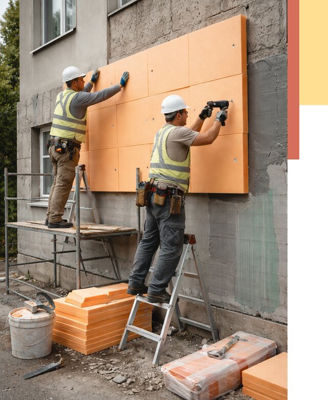 Утепление стен пеноплексом в Рубцовске от 1871 руб./м2 — быстро и недорого | ОТДЕЛОЧНИК-Рбц