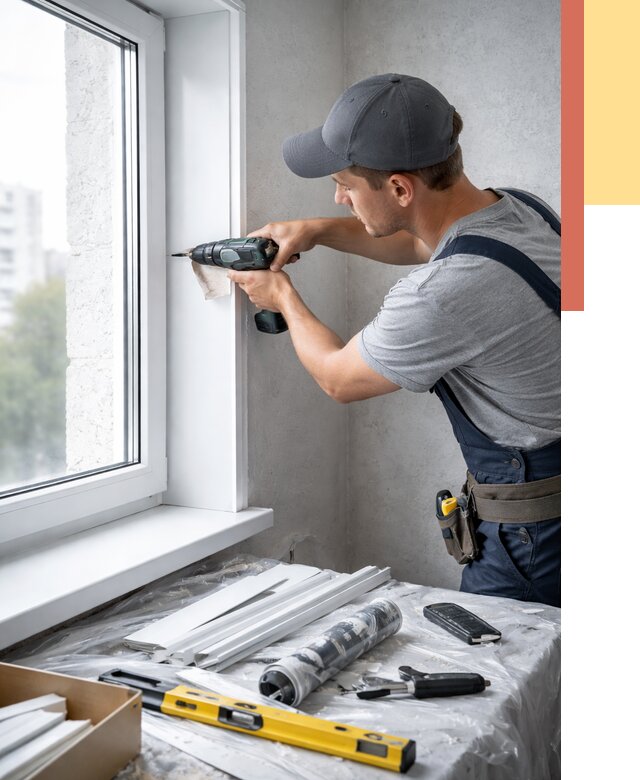 Установка пластиковых откосов в Рубцовске от 2275 руб. | ОТДЕЛОЧНИК-Рбц монтаж, быстро и недорого