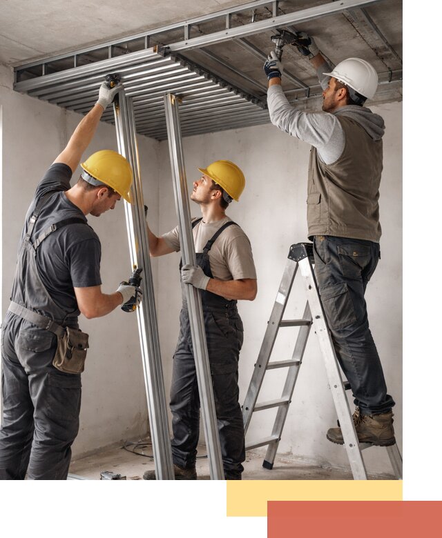 Монтаж реечного потолка под ключ в Рубцовске