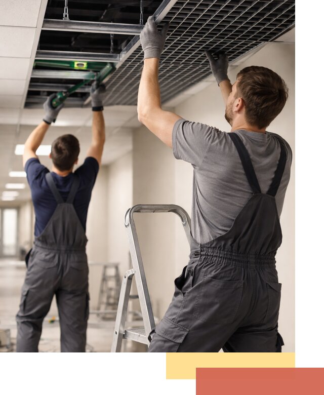 Монтаж потолка Грильято в Рубцовске: установка под ключ качественно