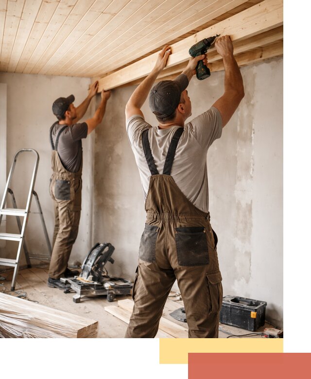 Монтаж потолка из вагонки в Рубцовске профессионально и аккуратно