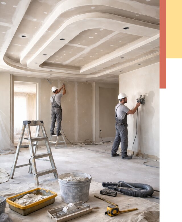 Многоуровневый потолок из гипсокартона в Рубцовске от 758 руб. под ключ | ОТДЕЛОЧНИК-Рбц