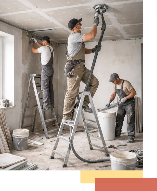 Ремонт потолка из гипсокартона в Рубцовске: быстрый и качественный монтаж